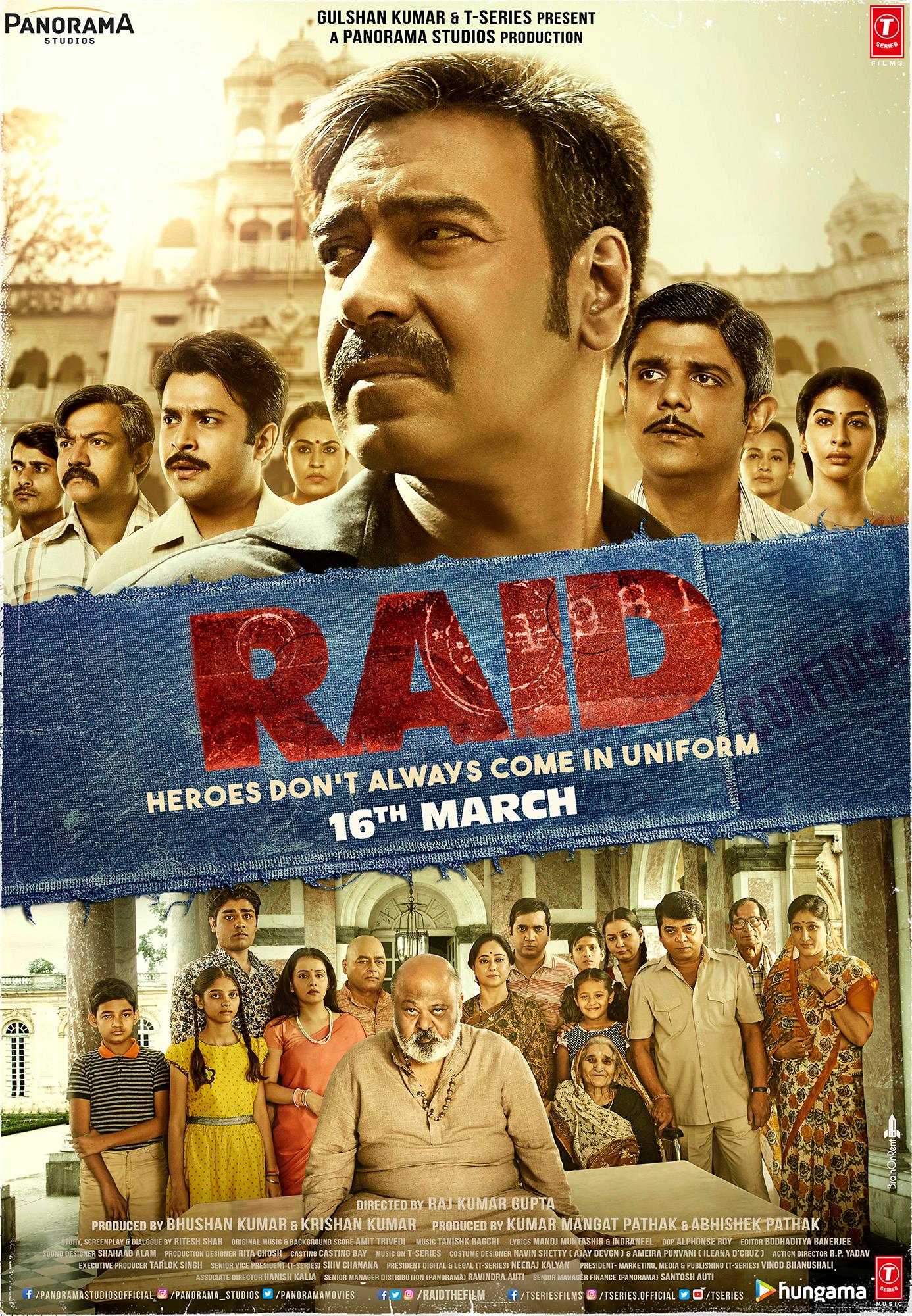 Raid (2018) watch full hd streaming movie online free
